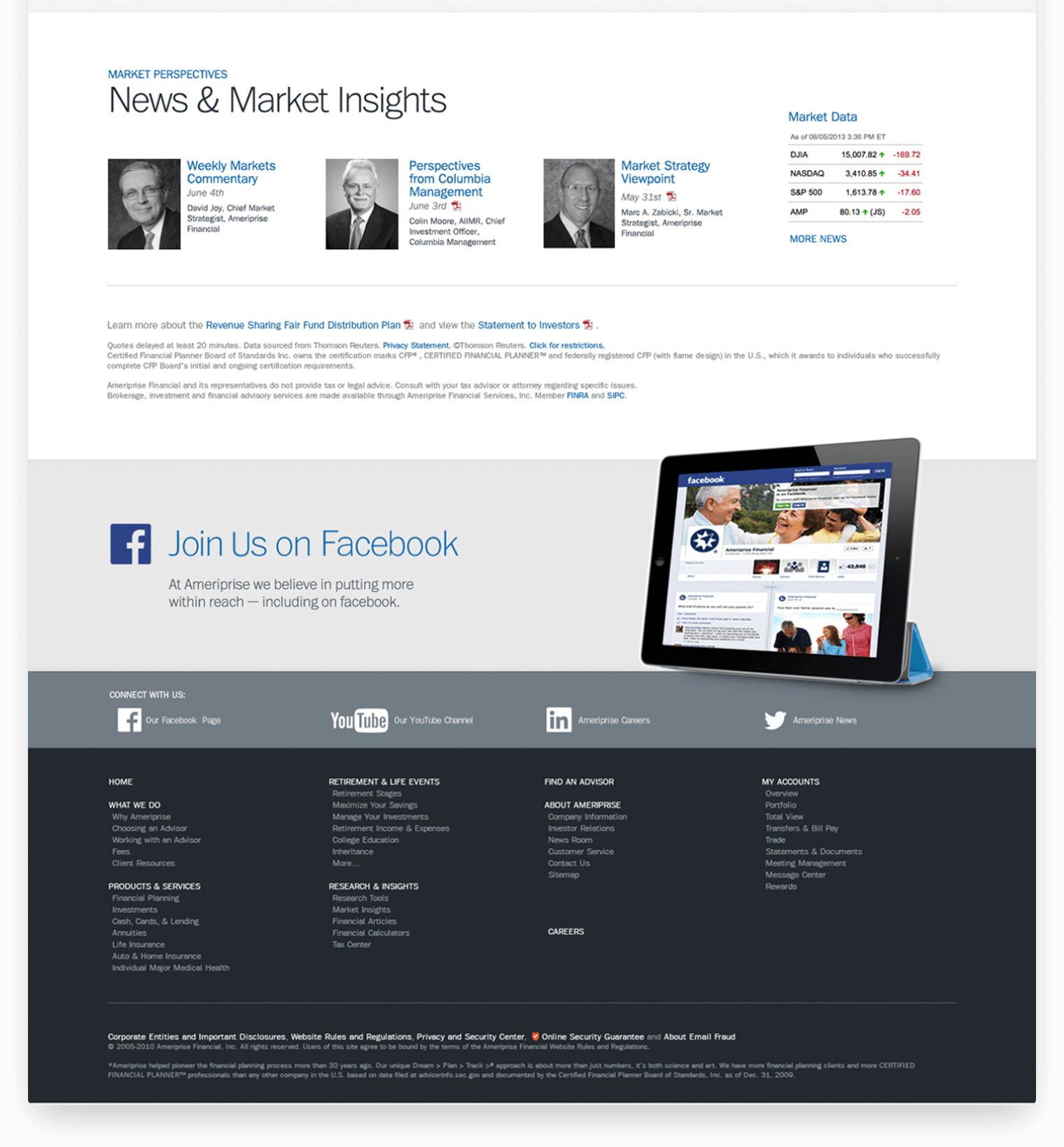 Ameriprise Financial Redesign