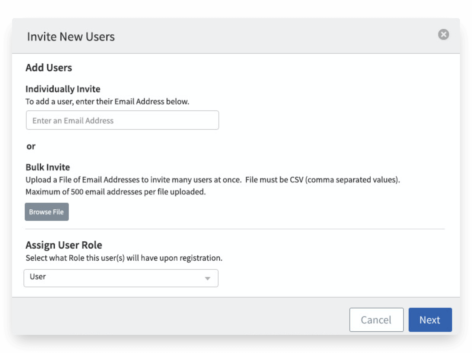 D&B Hoovers Invitation Flow